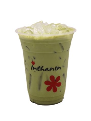 มัทฉะลาเต้เย็น